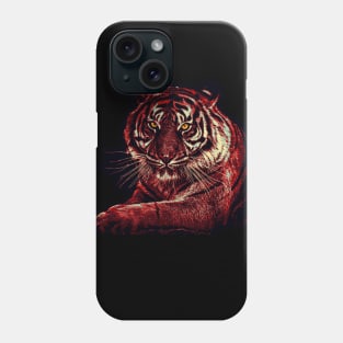 Tiger Pop art 1 Phone Case