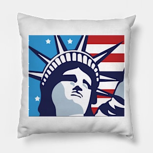 Statue Of Liberty Pillow