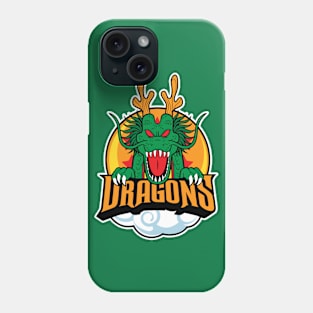 Dragons Mascot logo Phone Case