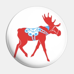 Dala Moose Pin