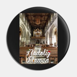 St Davids Christmas Card Pin