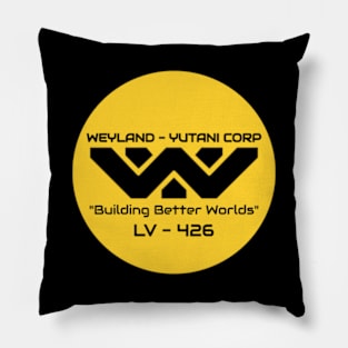 Weland-Yutani Corp Logo Pillow