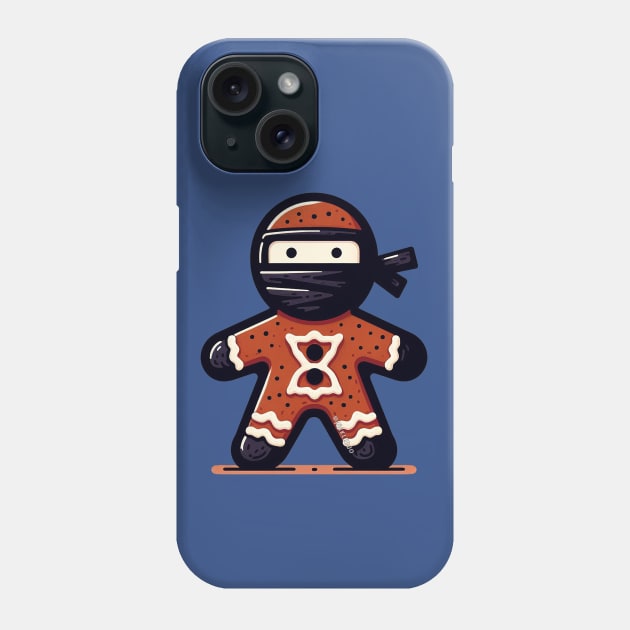 Ninjabread man Phone Case by Sketchy