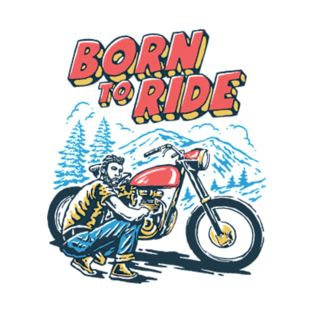 born to ride by myvintagespace