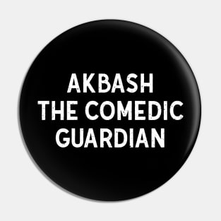 Akbash The Comedic Guardian Pin