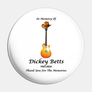 Dickey Betts Pin