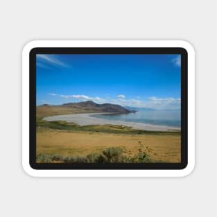 White Rock Bay on Antelope Island Magnet