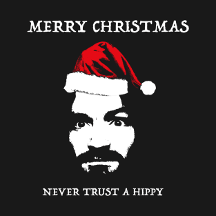 charles manson merry christmas T-Shirt