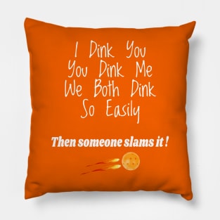 Pickleball Dinking Progression Pillow