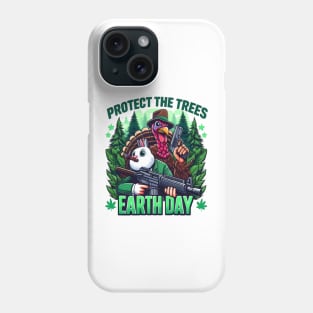 Turkey and Rabbit Showdown Phone Case