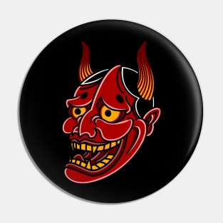 Hannya Noh Mask Pin