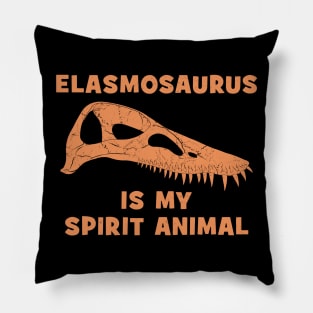 Elasmosaurus is my spirit animal Pillow