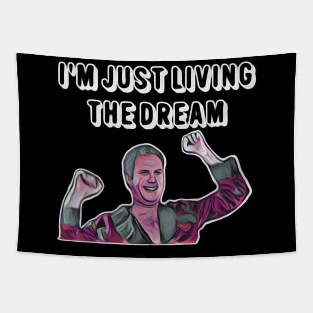 Chazz Reinhold- Wedding Crashers Tapestry by Kitta’s Shop