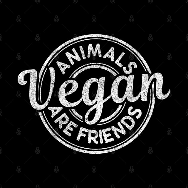 Animals Are Friends Vegan Pride by Sleazoid