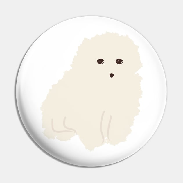 Maltipoo Puppy Pin by PatternbyNOK