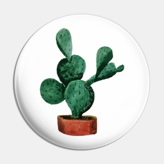 "Don't be a prick" cactus watercolor painting Pin by JewelsNova