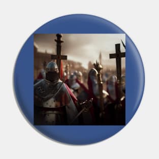 Knights Templar in The Holy Land Pin