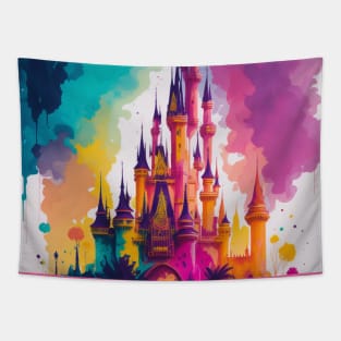 Princess castle Tapestry