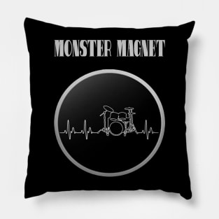 vintage monster magnet band Pillow