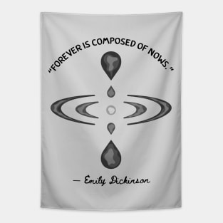 Mindfulness Symbol and Emily Dickinson Quote Tapestry