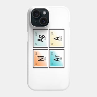 Niagara City Table of Elements Phone Case