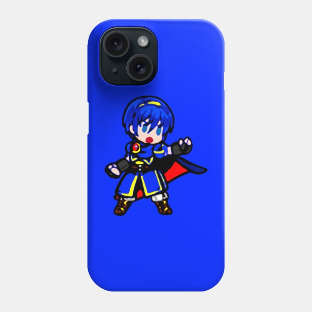 Marth (Fire Emblem Shadow Dragon) Phone Case by hidexmian