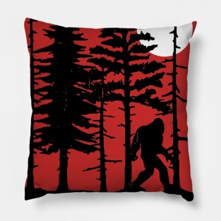 Bigfoot I Have Been Social Distancing For Years Pillow
