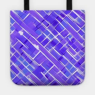 Comic Book Style Purple Brick wall (MD23Bgs008) Tote