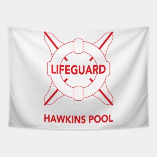 Lifeguard - Hawkins Pool Tribute Tapestry