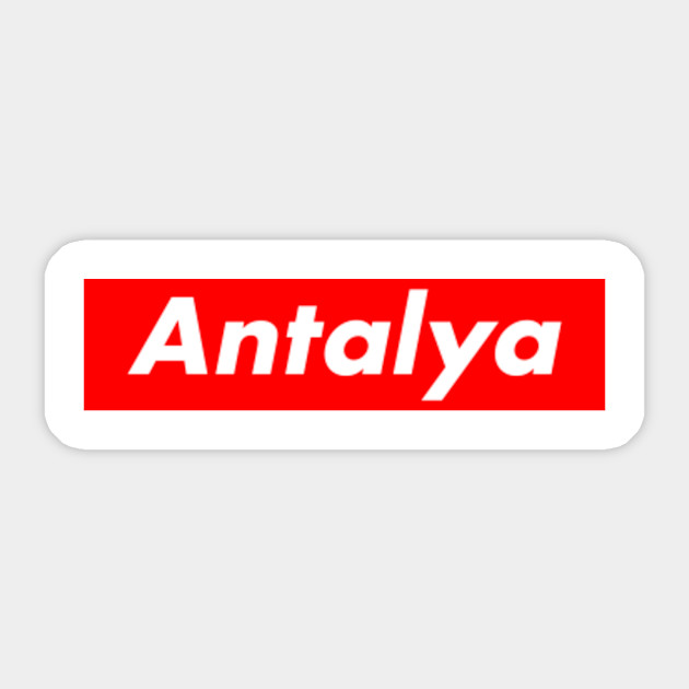 Antalya Antalya Sticker Teepublic