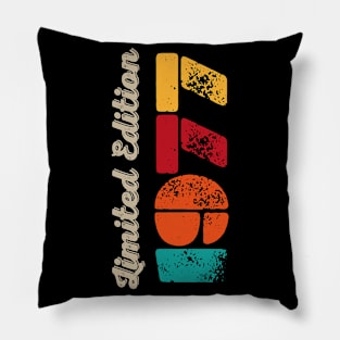 1977 Vintage Birthday gift Pillow