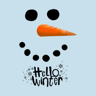 Hello winter-snowman T-Shirt