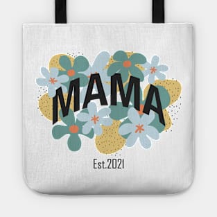 Promoted To Mama Est 2021 Mothers Day Tote