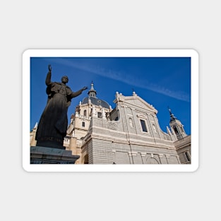 Spain. Madrid. Almudena Cathedral. Magnet