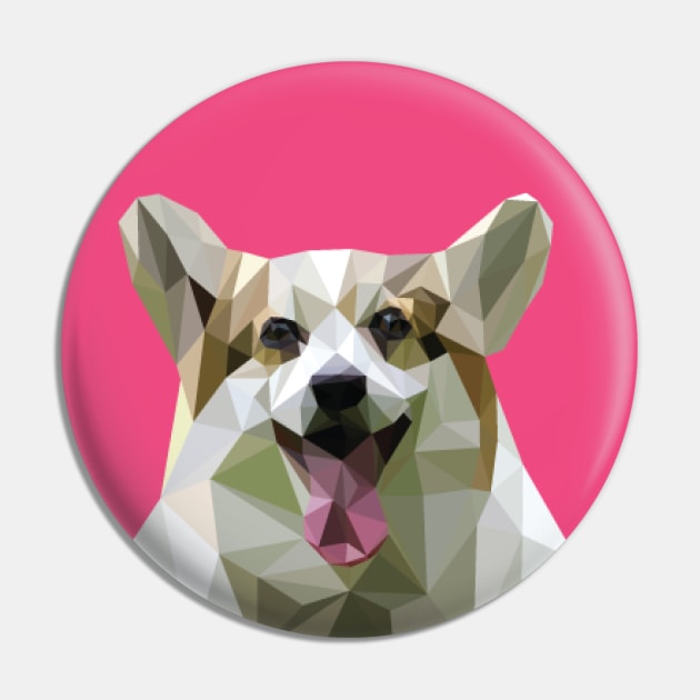 Corgi Pin by Hermanitas Design