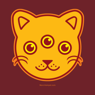 3-eyed Kitty (full color) T-Shirt