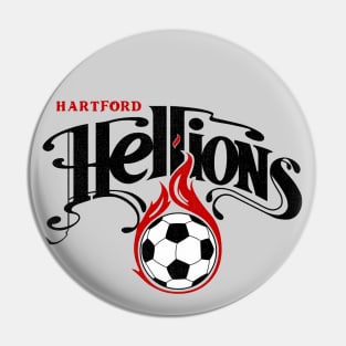 Defunct Hartford CT Hellions Soccer MILS 1979 Pin