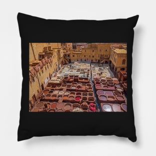 Tannery Chaouware, Fez Pillow