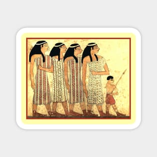 Group of Semite women Magnet