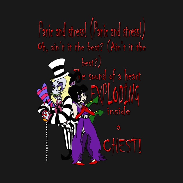 Beetlejuice "That Beautiful Sound" Design by AMadCupofTee