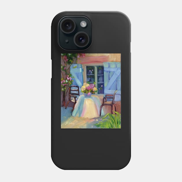 Provence Morning by MarcyBrennanArt Phone Case by MarcyBrennanArt