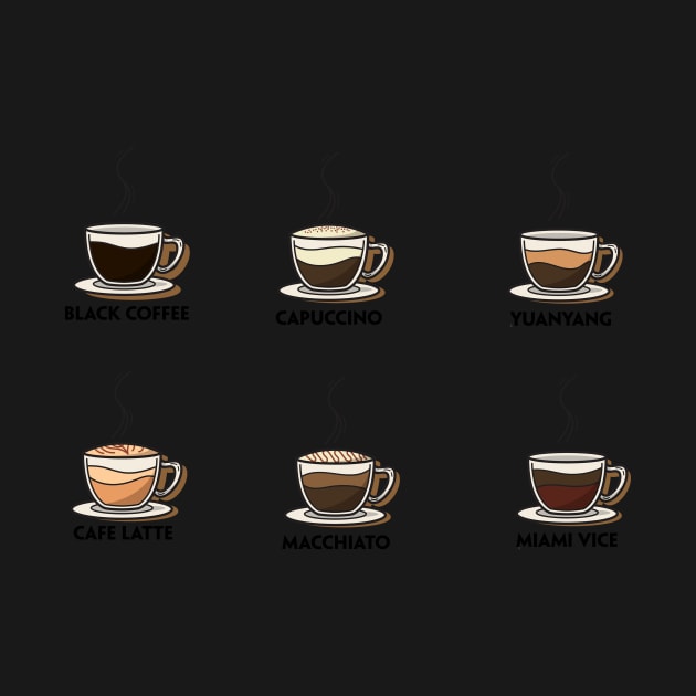 Coffee cup stickers by Misfit04