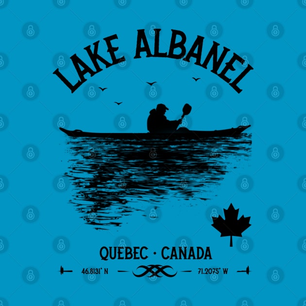 Lake Albanel, Quebec Canada by Kcaand