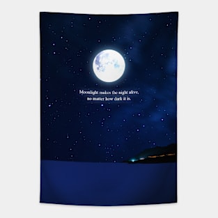 Moonlight Melody Tapestry