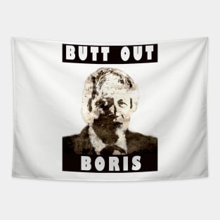 Butt Out Boris Tapestry