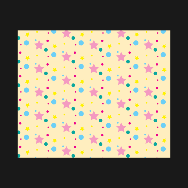 Cute playful star pattern by markatos