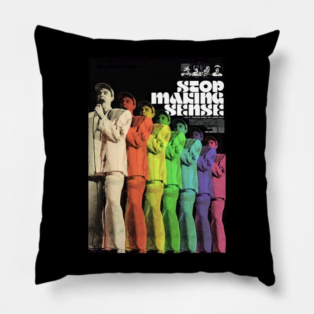 talking heads Pillow by alea crew