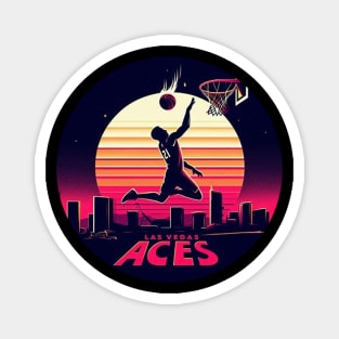 Las Vegas Aces basketball Magnet