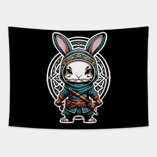 Assasian Rabbit Warrior Tapestry