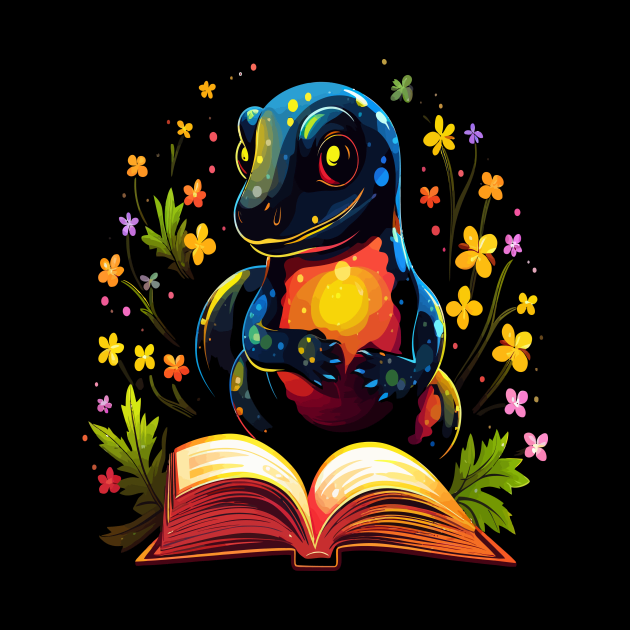 Salamander Reads Book by JH Mart